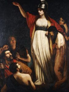 「ブーディカの肖像画」（ジョン・オピー画、十八世紀）
